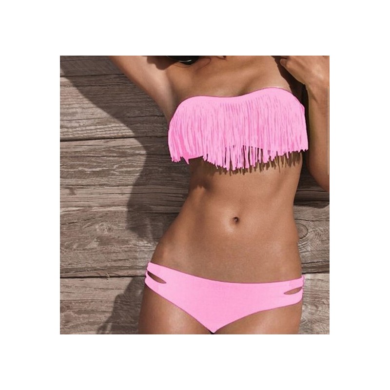Bikini con tiras