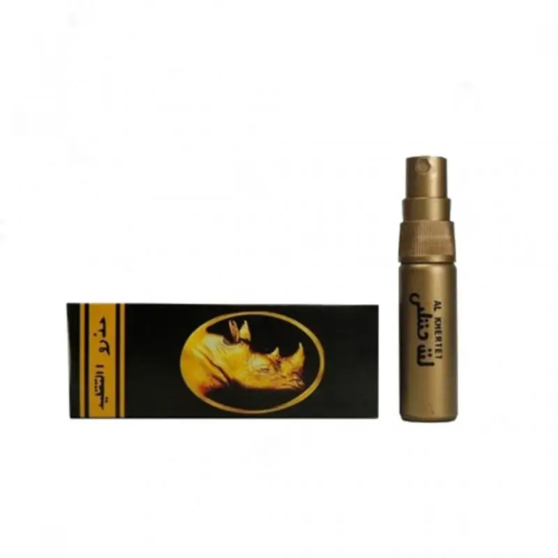 Retardante rhino dorado en spray para hombre