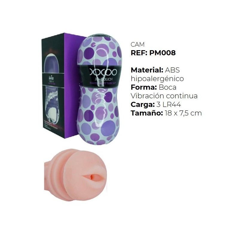 Masturbador para hombre con vibración