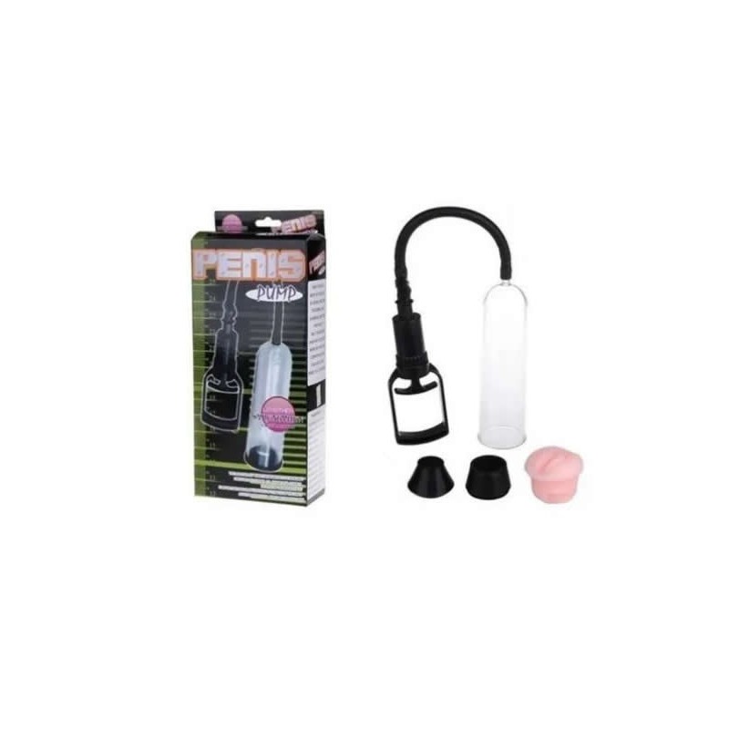Bomba de vacio para el pene con vagina