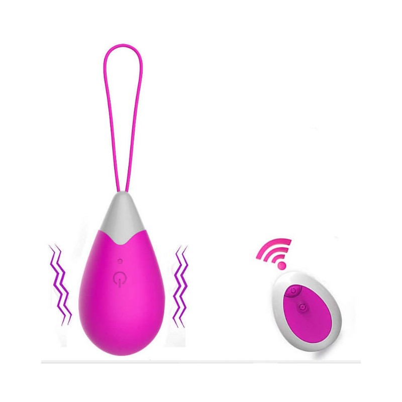 Vibrador huevo Sweet Heart inalámbrico recargable