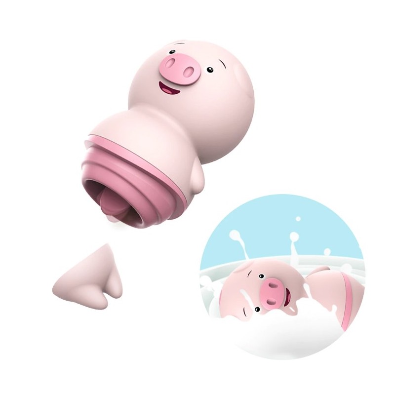 Lengua vibradora cerdito