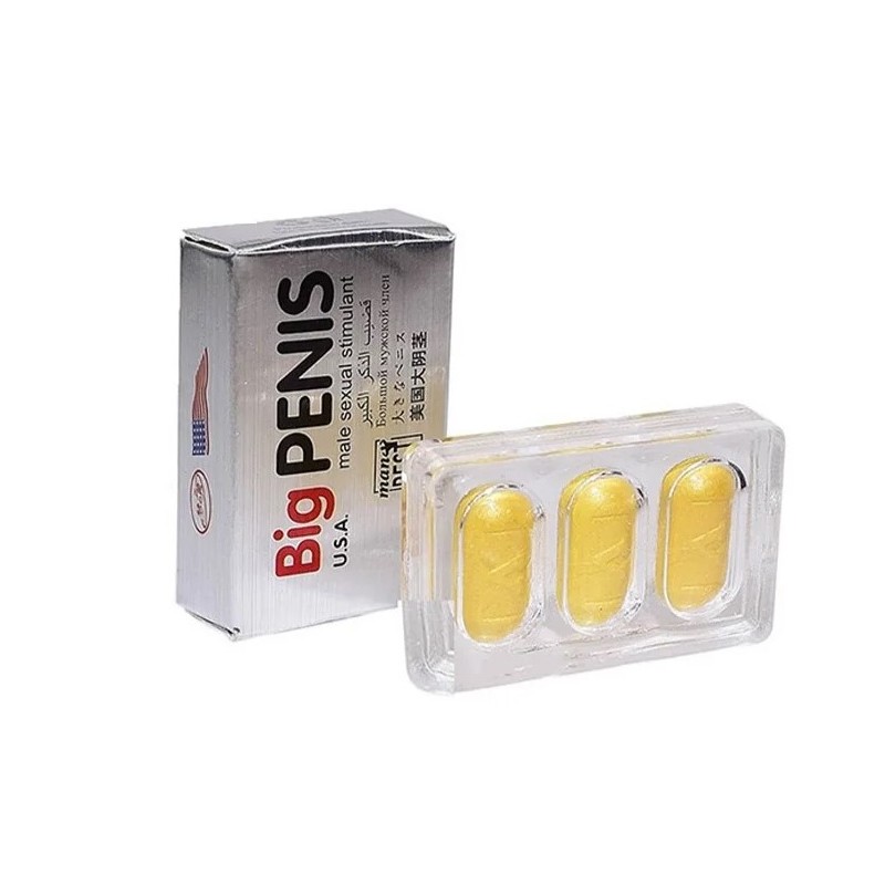 Potenciador Sexual x 3 Pills Big Penis