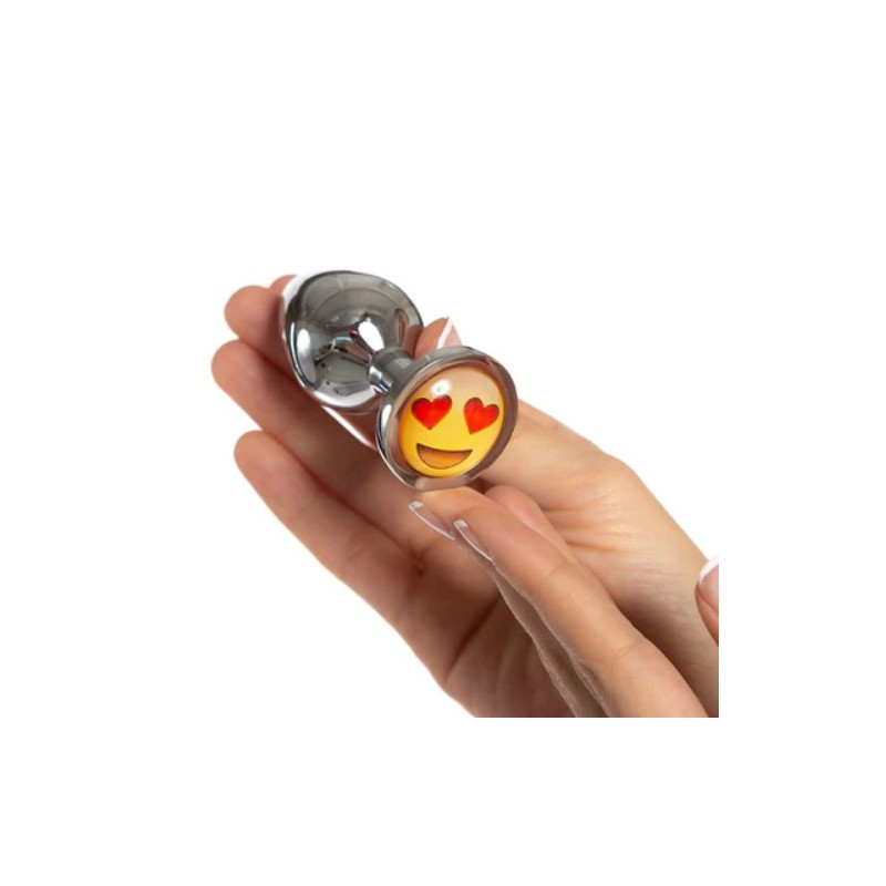 Plug anal metálico emojis 4 Plug anal metálico emojis