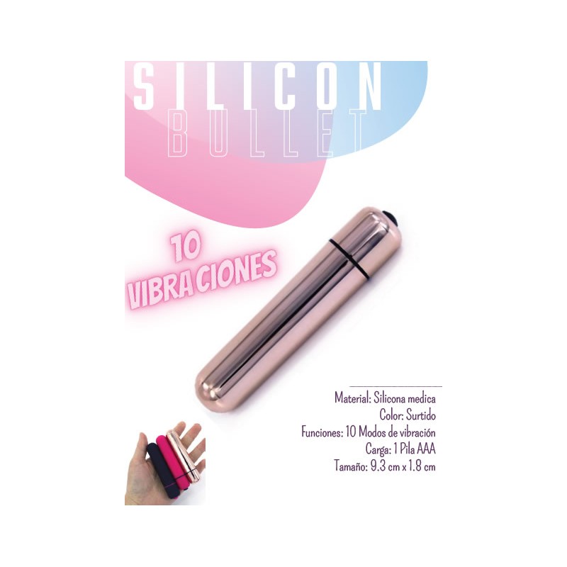 Bala vibradora 10 vibraciones