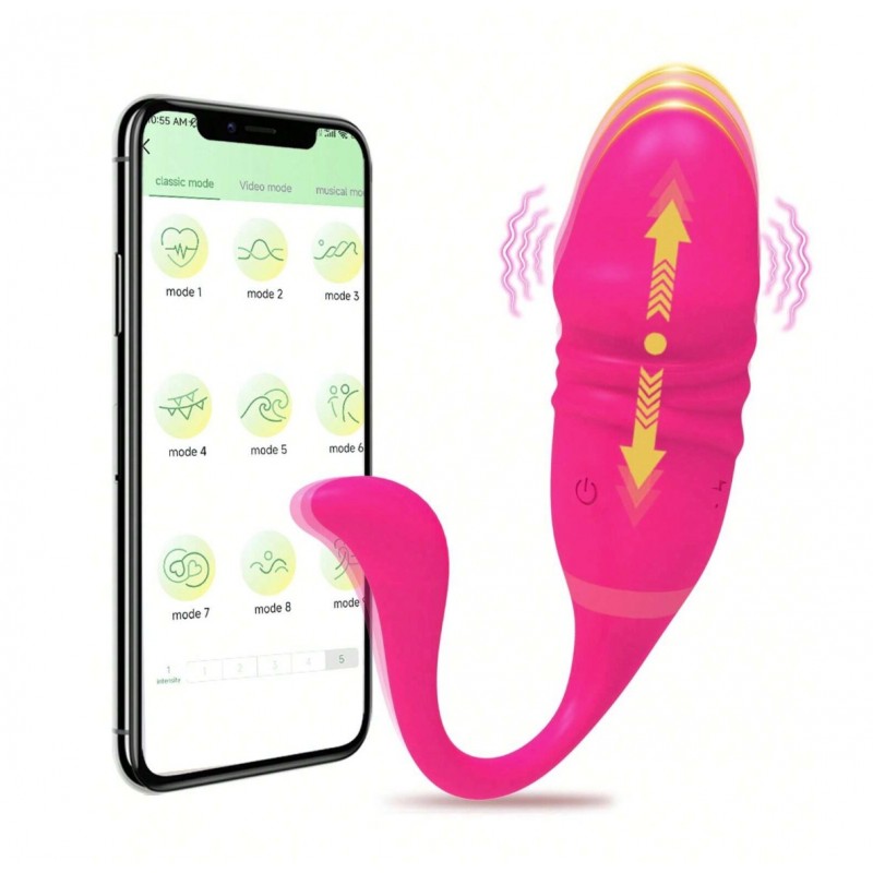 Huevo vibrador telescopico APP