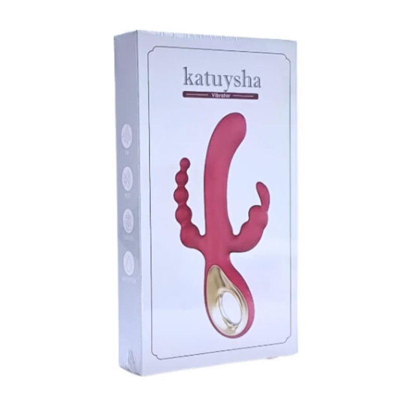 Vibrador rabbit Triple Estímulo Katuysha