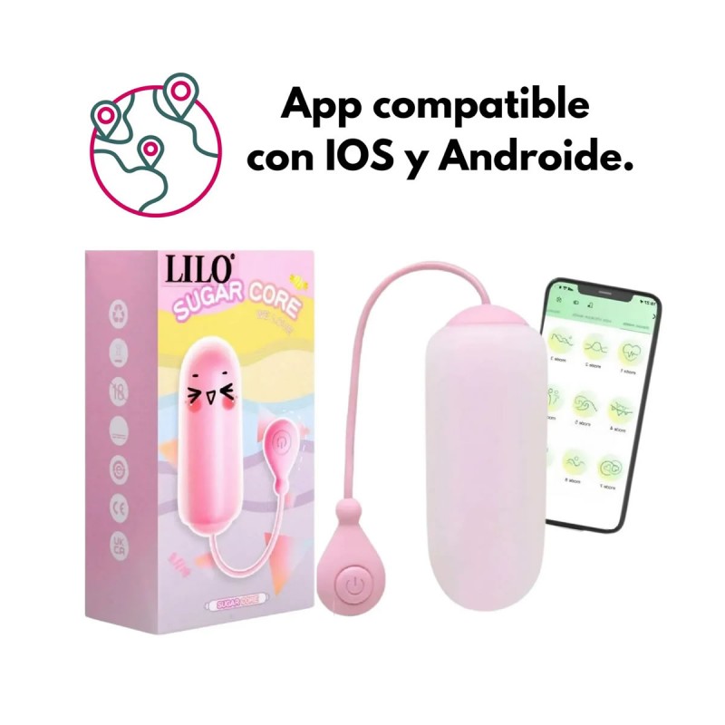 Vibrador Bala SUGAR CORE control desde App