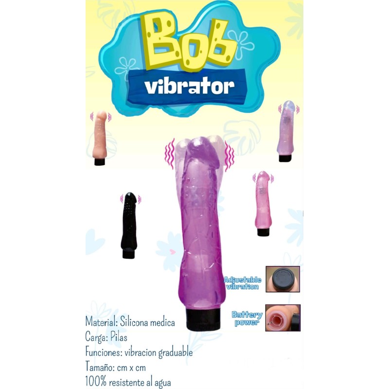 Vibrador Jelly Bob Vibration