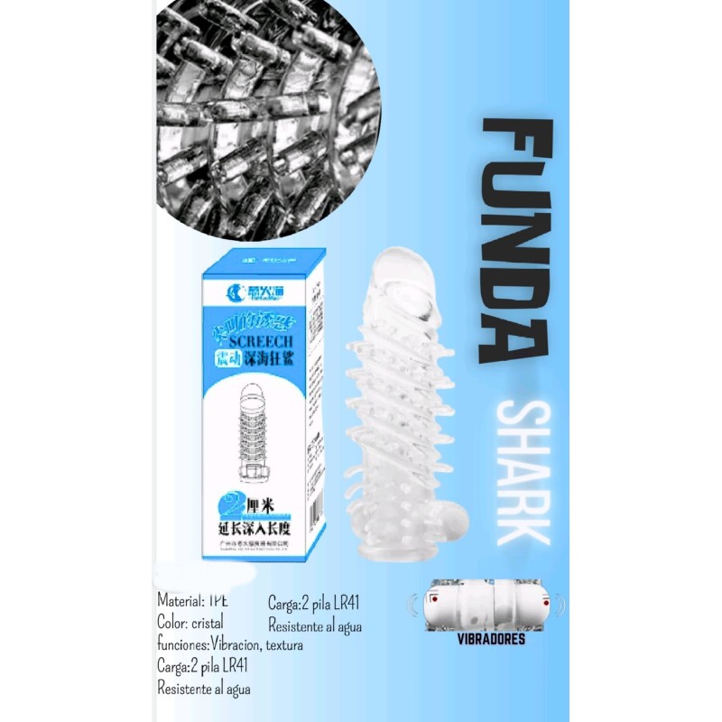 Funda vibradora Shark