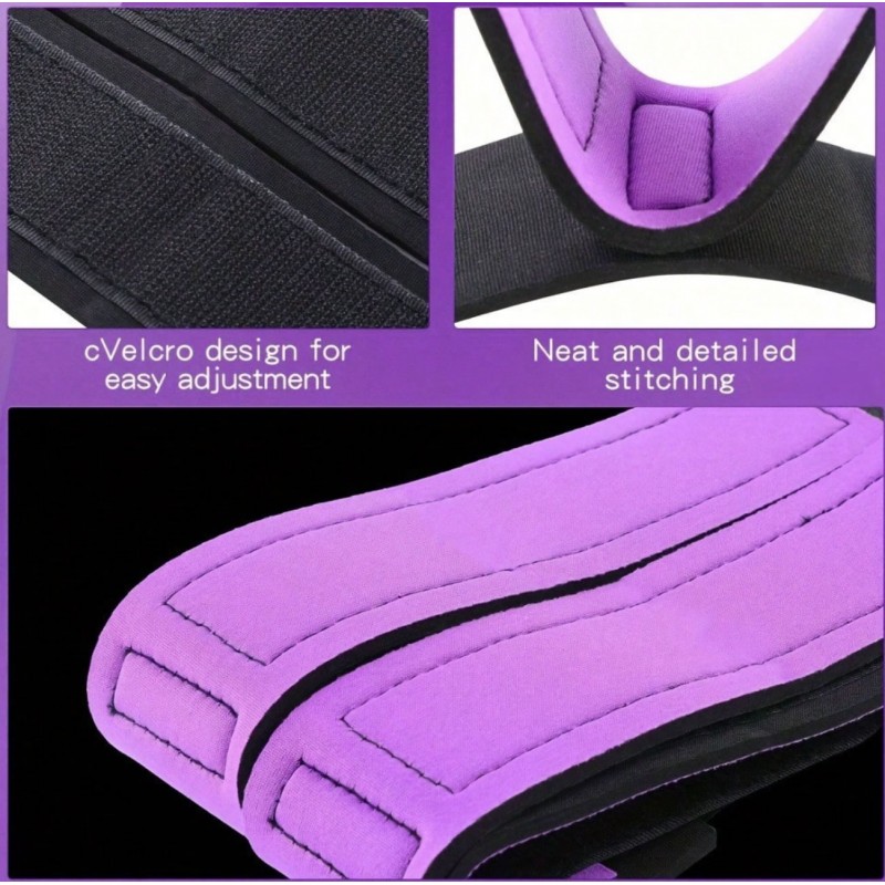 Set de Esposas para Manos y Pies con Correas para Muslos "Bound Restraint" Acolchadas 5 Esposas para manos y pies