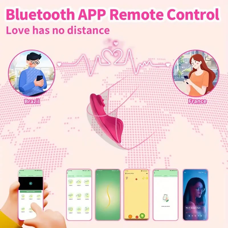 Vibrador panty con APP