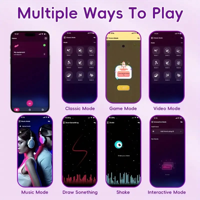 Vibrador panty con APP