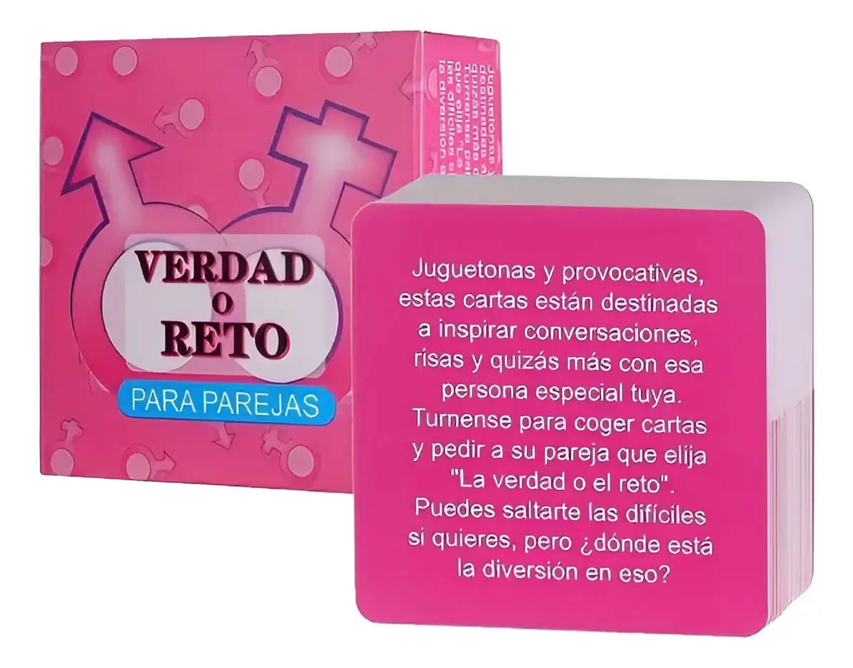 Juego de Cartas Verdad o Reto para Parejas - Edición Intimidad y Diversión 3 Juego de Cartas Verdad o Reto para Parejas - Edición Intimidad y Diversión - Imagen 3